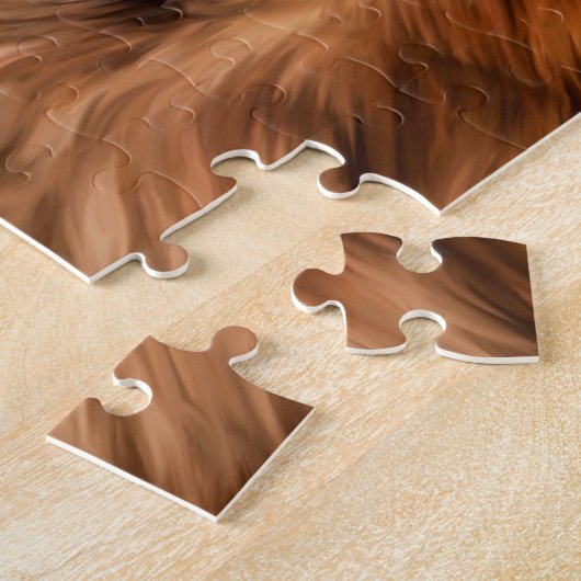 Zeichnend Hundehau Puzzle (Seite)