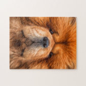 Zeichnend Hundehau Puzzle (Horizontal)