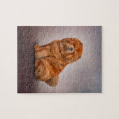 Zeichnend Hundehau Puzzle (Horizontal)