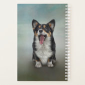 Zeichnend Hunderasse Welsh Corgi Planer (Rückseite)