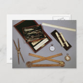 Zeichnend Instrumente von Isambard Postkarte (Vorne/Hinten)