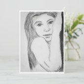 zeichnend Karte "Verlorene Augen" (Stehend Vorderseite)