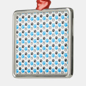 Zeichnend Katze Ornament Aus Metall (Links)