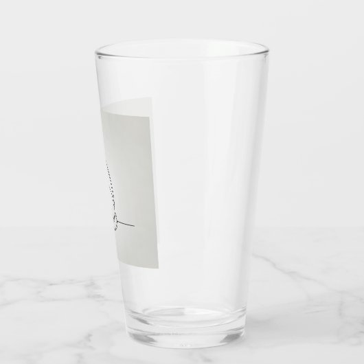 zeichnend Katzenglas Glas (Links)