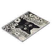 Zeichnend Katzenmuster Notizblock (Linke Seite)