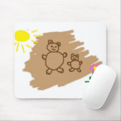 Zeichnend Kinder Mousepad (Mit Mouse)