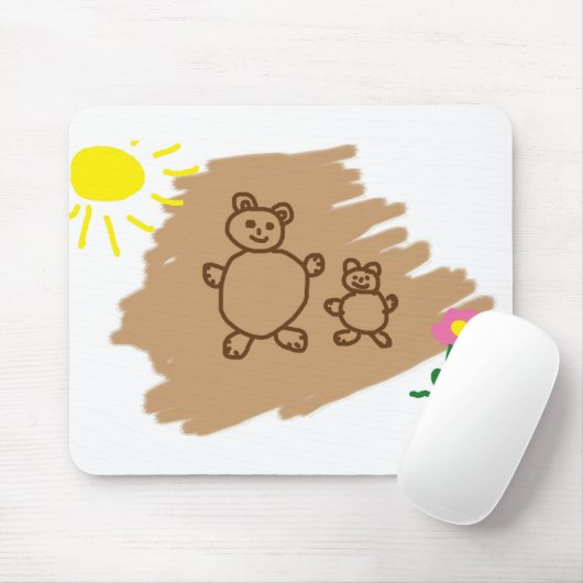Zeichnend Kinder Mousepad (Mit Mouse)