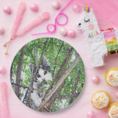 Zeichnend Kitten Pencil, Paper Tellers Pappteller (Party)