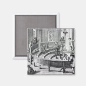 Zeichnend Klasse, 1739 Magnet (Vorderseite/Rückseite)