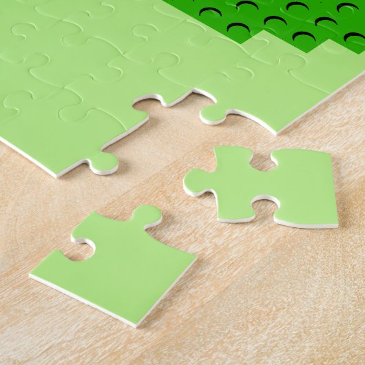 Zeichnend Kleeblatt-Gebäude-Blöcke Puzzle (Seite)