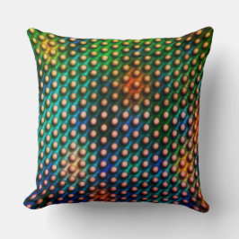 Zeichnend Kreise, die wie Kugeln oder Löcher ausse Kissen