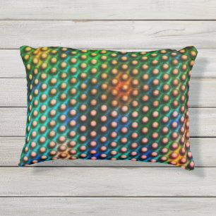 Zeichnend Kreise, die wie Kugeln oder Löcher ausse Kissen Für Draußen