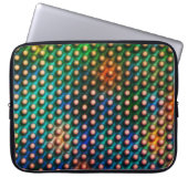 Zeichnend Kreise, die wie Kugeln oder Löcher ausse Laptopschutzhülle (Vorderseite)