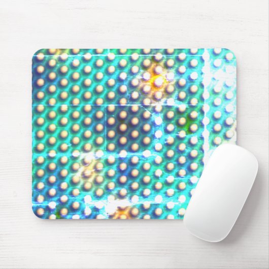 Zeichnend Kreise, die wie Kugeln oder Löcher ausse Mousepad (Mit Mouse)