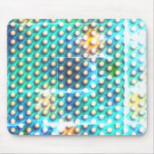 Zeichnend Kreise, die wie Kugeln oder Löcher ausse Mousepad (Vorne)