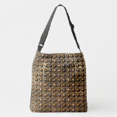 Zeichnend Kreise, die wie Kugeln oder Löcher ausse Tragetaschen Mit Langen Trägern (Rückseite)