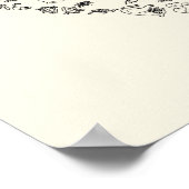 Zeichnend Kunst auf dem Planeten Erde für gefährde Poster (Ecke)