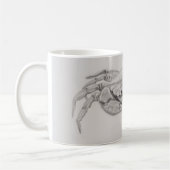 Zeichnend Küstenkrebse Kaffeetasse (Links)