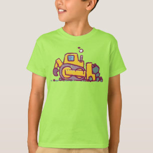 Zeichnend Ladefahrzeug - Inspiriert von Kindern - T-Shirt
