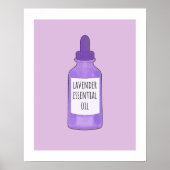 Zeichnend Lavaflasche Poster (Vorne)