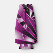 Zeichnend lila Farbenfüllung Flaschenkühler (Rückseite)