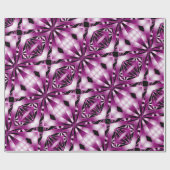 Zeichnend lila Farbenfüllung Geschenkpapier (Flach)