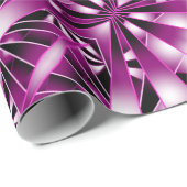 Zeichnend lila Farbenfüllung Geschenkpapier (Rolleneckpunkt)