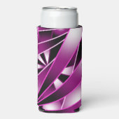 Zeichnend lila Farbenfüllung Selters Dosenkühler (Seltzer Vorderseite)