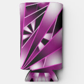 Zeichnend lila Farbenfüllung Selters Dosenkühler (Vorderseite)