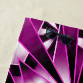 Zeichnend lila Farbenfüllung Strandtuch (Beispiel)