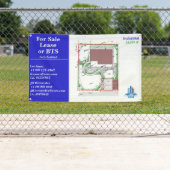 Zeichnend Logo für den Verkauf von Lease- oder BTS Banner (Insitu)