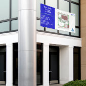 Zeichnend Logo für den Verkauf von Lease- oder BTS Banner (Äußeres Gebäude)