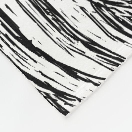 Zeichnend Löwe Fleecedecke (Ecke)