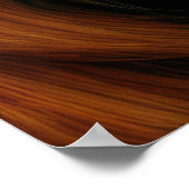 Zeichnend Löwe Poster (Ecke)