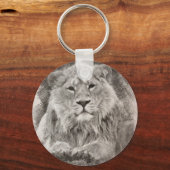 Zeichnend Löwe Schlüsselanhänger (Vorderseite)