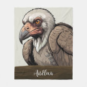 Zeichnend Lupe Fleecedecke (Vorderseite)