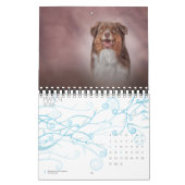 Zeichnend lustige Hunde Kalender (Mär 2026)