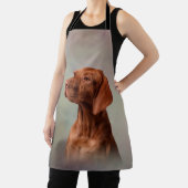 Zeichnend lustige Vizsla Pointer Schürze (InSitu)