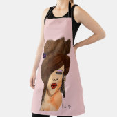 Zeichnend Mädchen Schürze (InSitu)