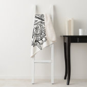 Zeichnend Mandala-Design cool Sherpadecke (Beispiel)