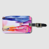 Zeichnend Mode Gepäckanhänger (Vorderseite (Horizontal))