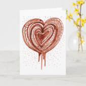 Zeichnend Muskelpumpe Karte (Gelbe Blume)