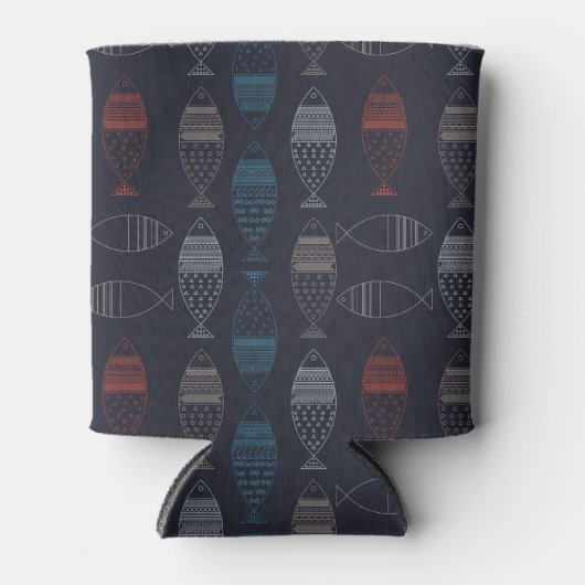 Zeichnend Muster Dosenkühler (Vorderseite)