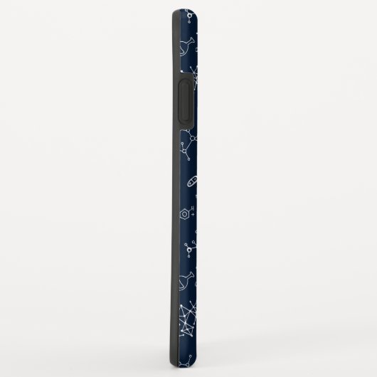 Zeichnend Muster für Wissenschaft/Chemie Case-Mate iPhone Hülle (Hinten/Rechts)