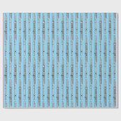 Zeichnend Muster Geschenkpapier (Flach)