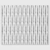 Zeichnend Muster Geschenkpapier (Flach)