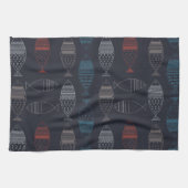 Zeichnend Muster Geschirrtuch (Horizontal)