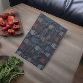 Zeichnend Muster Geschirrtuch