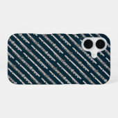 Zeichnend Muster iPhone 16 Hülle (Rückseite (Horizontal))