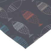 Zeichnend Muster Kurzer Tischläufer (Ecke)